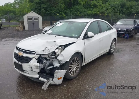 2012 Chevrolet Cruze Eco из США, поврежденный, VIN 1G1PK5SC9C7331886